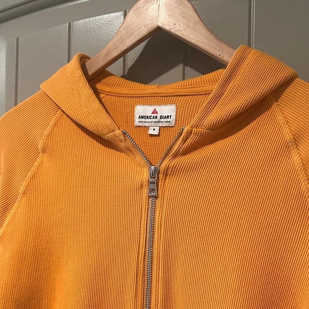 AMERICAN GIANT Zip-Up Hoodie S - Picture 2 of 9